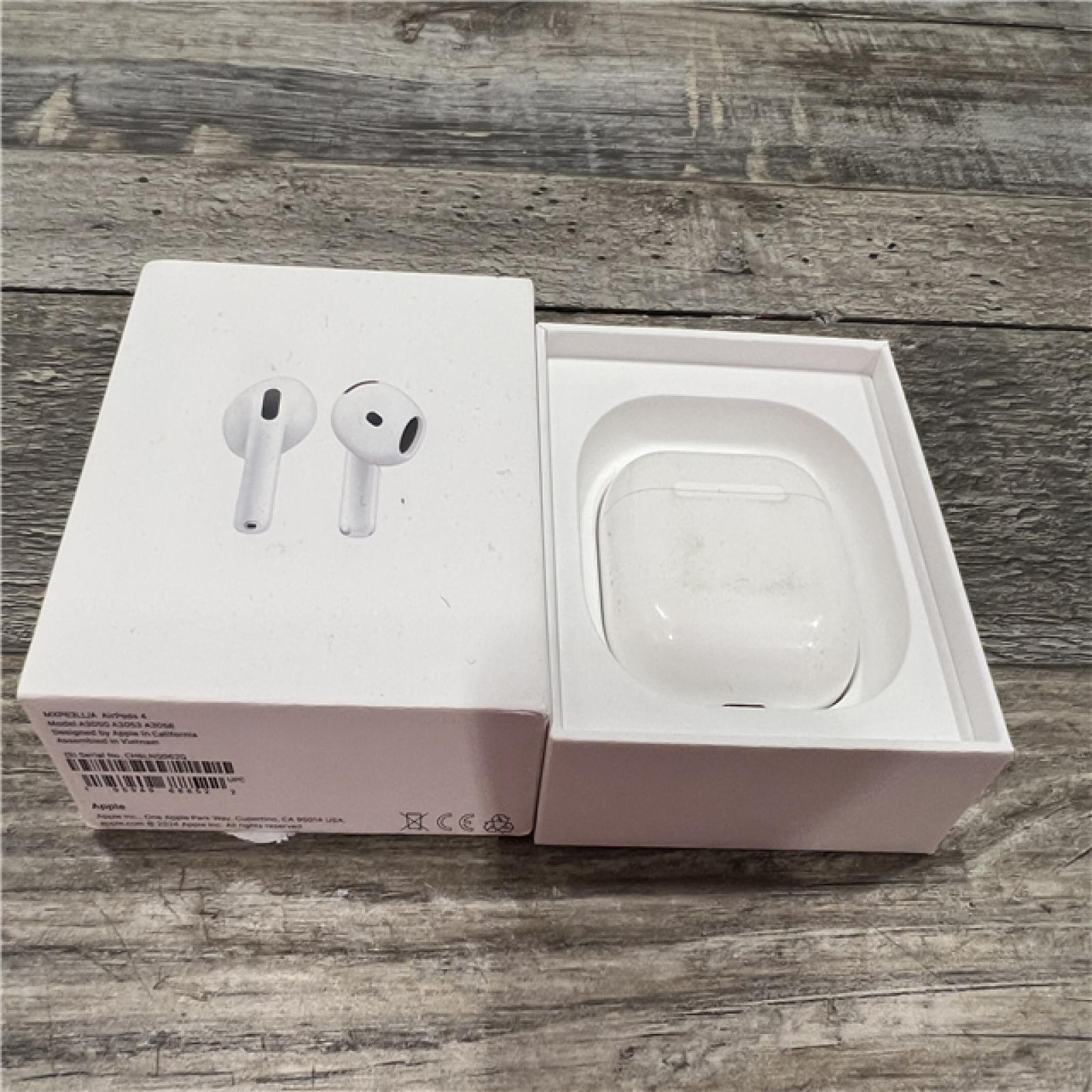 AS-IS Apple AirPods 4 with Active Noise Cancellation