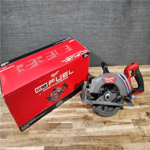 HOUSTON LOCATION - AS-IS Milwaukee FUEL 18V Lithium-Ion Cordless 7-1/4 in. Rear Handle Circular Saw (Tool-Only)