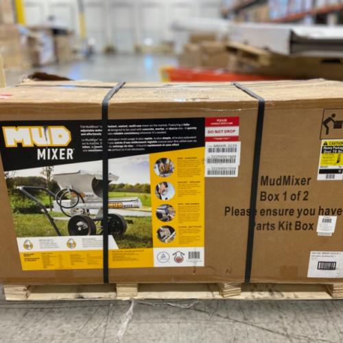 DALLAS LOCATION -MUDMIXER Heavy Duty Portable Continuous Concrete Mixer Evolution