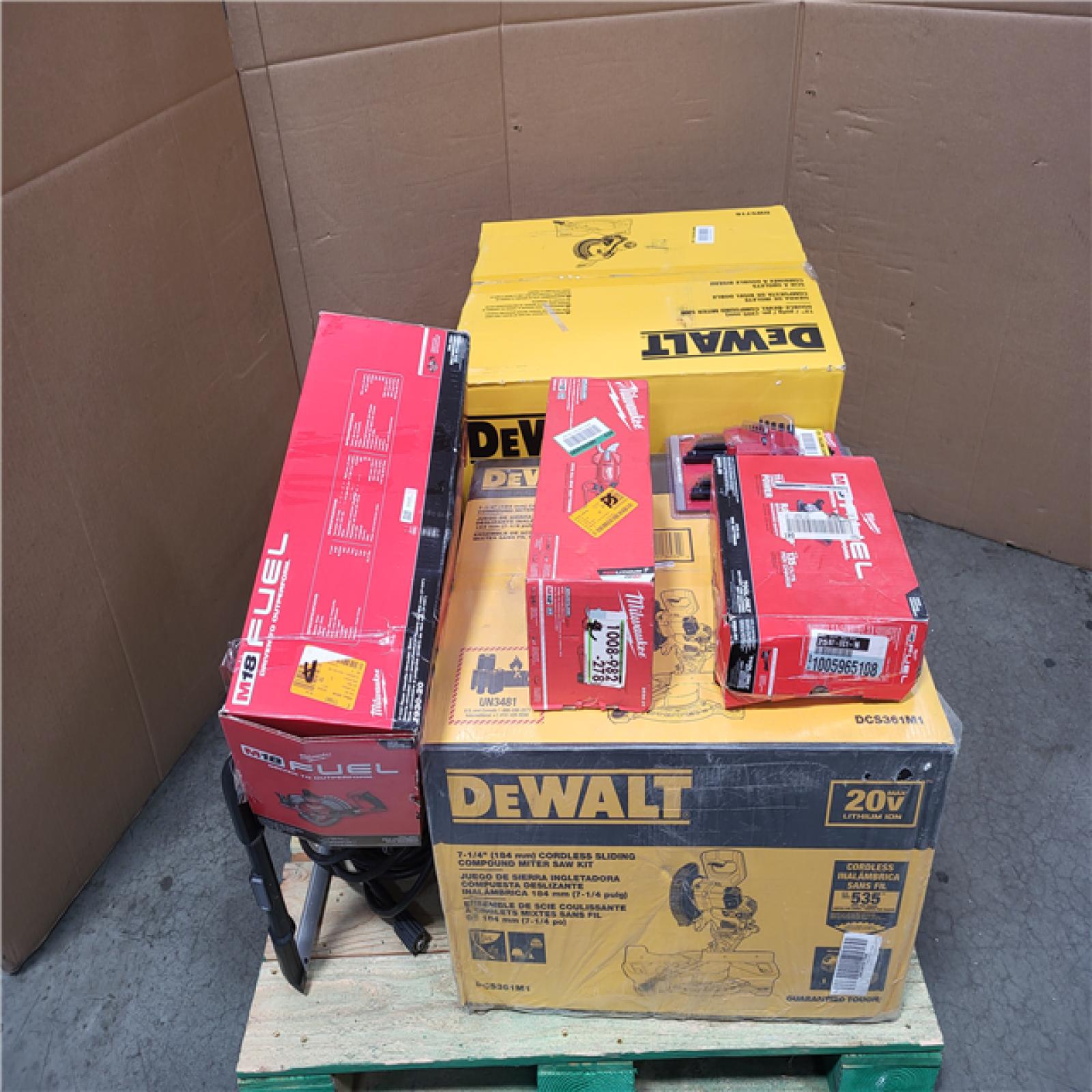 CALIFORNIA AS-IS TOOL PALLET