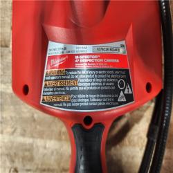 HOUSTON LOCATION - AS - IS Milwaukee M- Spector 4 ft. Inspection Sewer Camera Scope