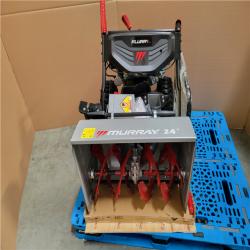 CALIFORNIA AS-IS MURRAY 24 FLURRY DUAL SNOW BLOWER