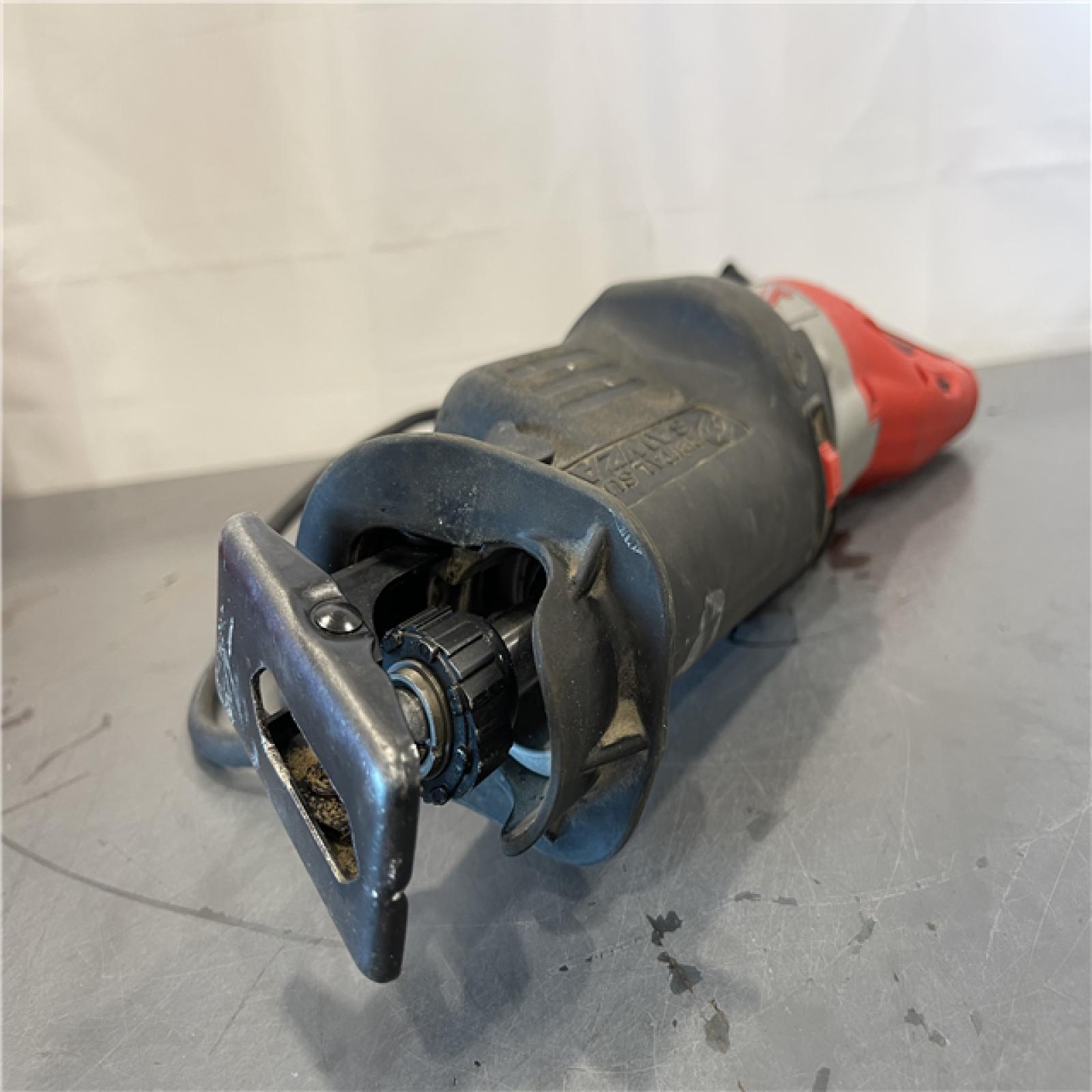 AS-IS - Milwaukee 15 Amp 1-1/4 in. Stroke Orbital SUPER SAWZALL Reciprocating Saw with Hard Case