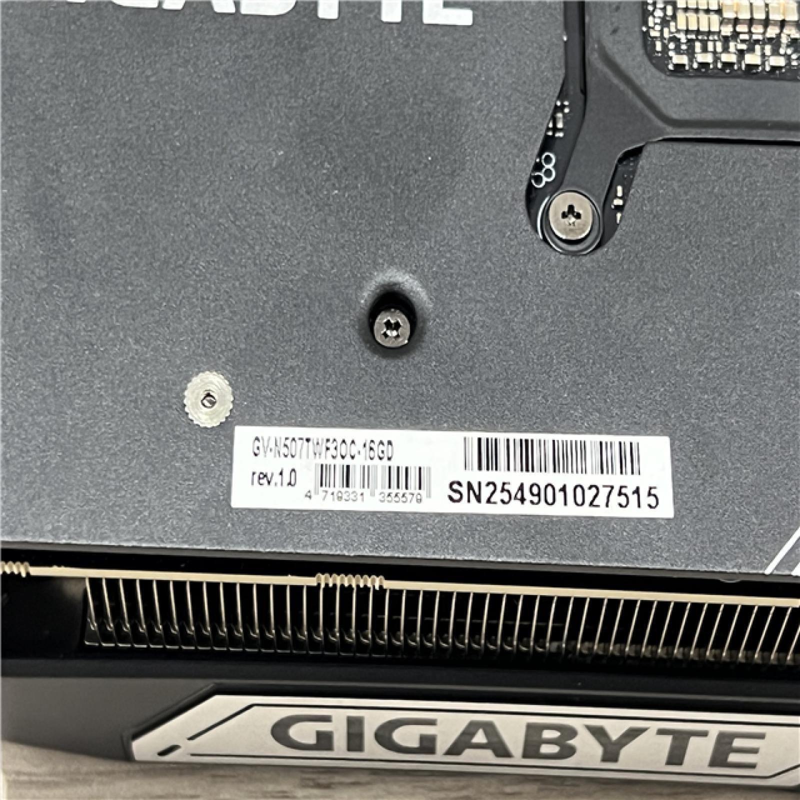 AS-IS Gigabyte GeForce RTX 5070 Ti Windforce OC SFF 16GB GDDR7 GV-N507TWF3OC-16GD