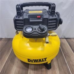 AS-IS DEWALT 6 Gal. 18-Gauge Brad Nailer and Heavy-Duty Pancake Electric Air Compressor Combo Kit