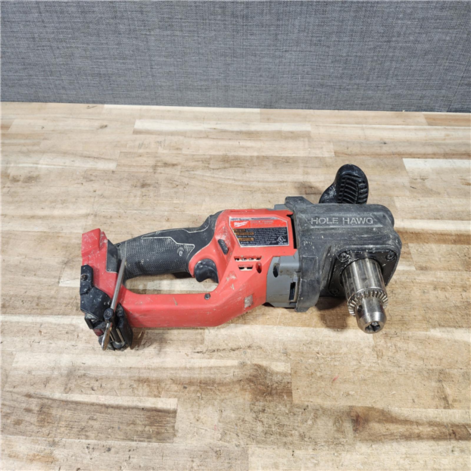 HOUSTON LOCATION - AS - IS Milwaukee FUEL GEN II 18V Lithium-Ion Brushless Cordless 1/2 in. Hole Hawg Right Angle Drill (Tool-Only)