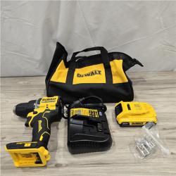 AS-IS DEWALT ATOMIC COMPACT SERIES 20V MAX* Cordless 1/2 Drill/Driver Kit