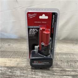 NEW - Milwaukee 12-Volt Lithium-Ion XC High Output 5.0 Ah Battery Pack