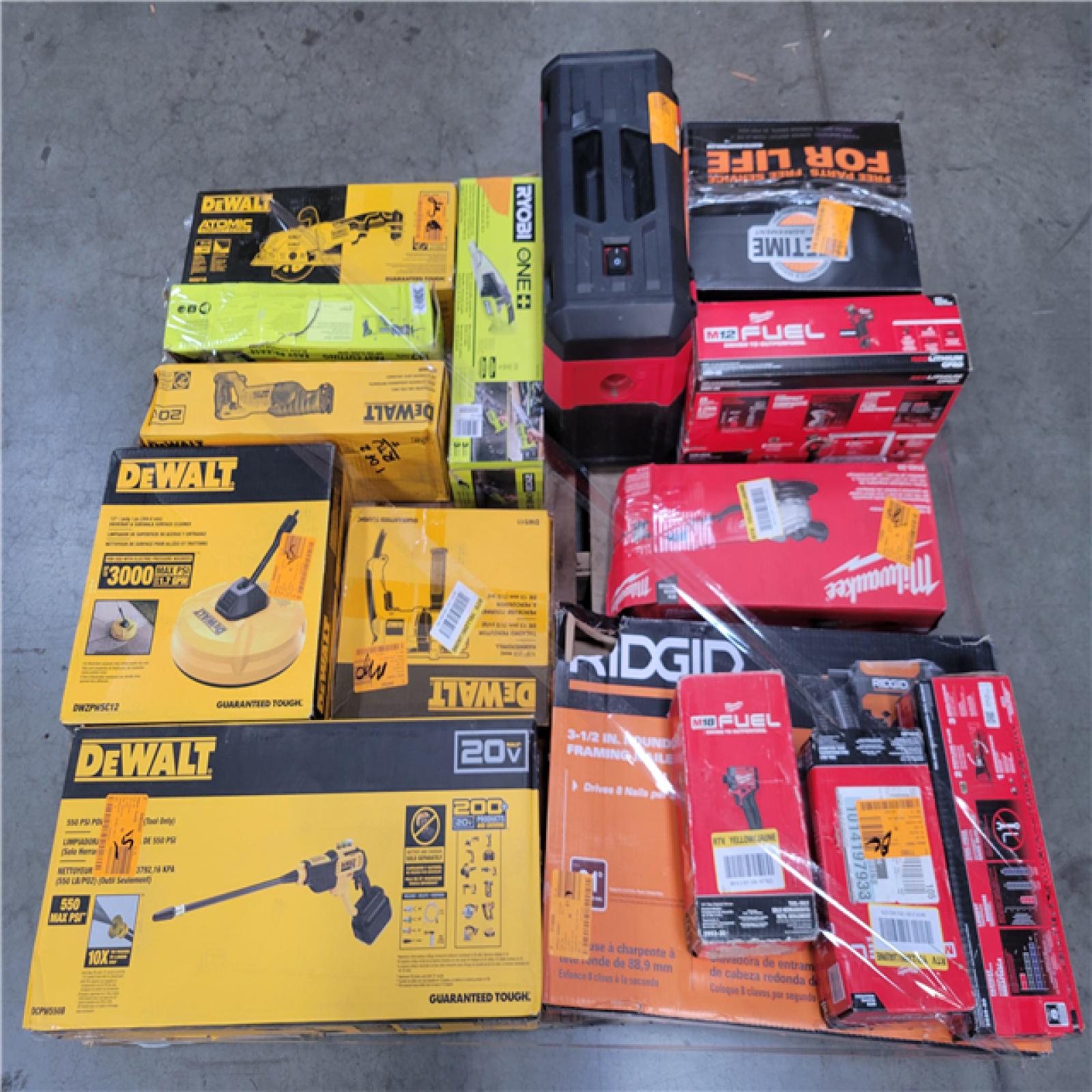 CALIFORNIA AS-IS TOOL PALLET