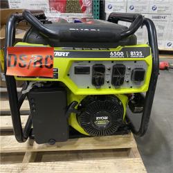 Dallas Location - As-Is RYOBI 8125-Watt Gasoline Powered Portable Generator