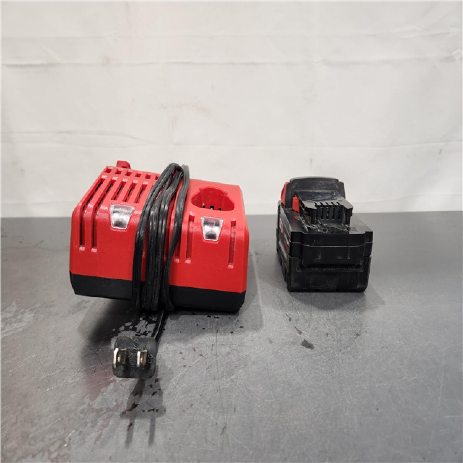 AS-IS- Milwaukee M18 18-Volt Lithium-Ion XC Battery Starter Kit