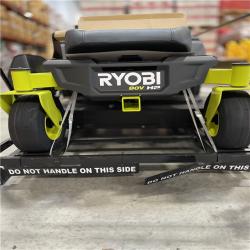 DALLAS LOCATION- NEW! RYOBI ZR3 80V HP Brushless Battery Cordless Electric 42 in. Zero Turn Riding Lawn Mower