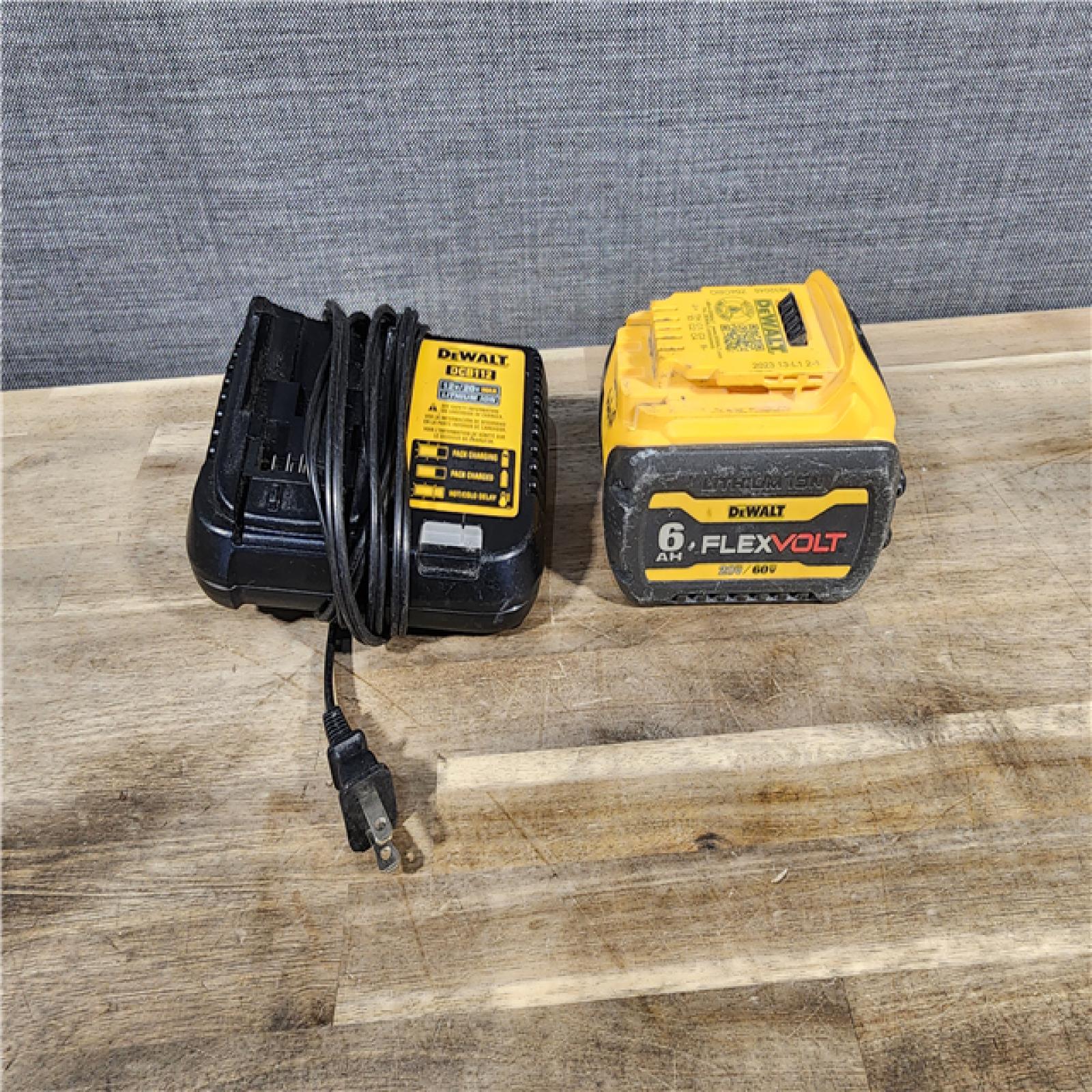 HOUSTON LOCATION - AS-IS FLEXVOLT 60V MAX Cordless Brushless Reciprocating Saw with (1) FLEXVOLT 6.0Ah Battery