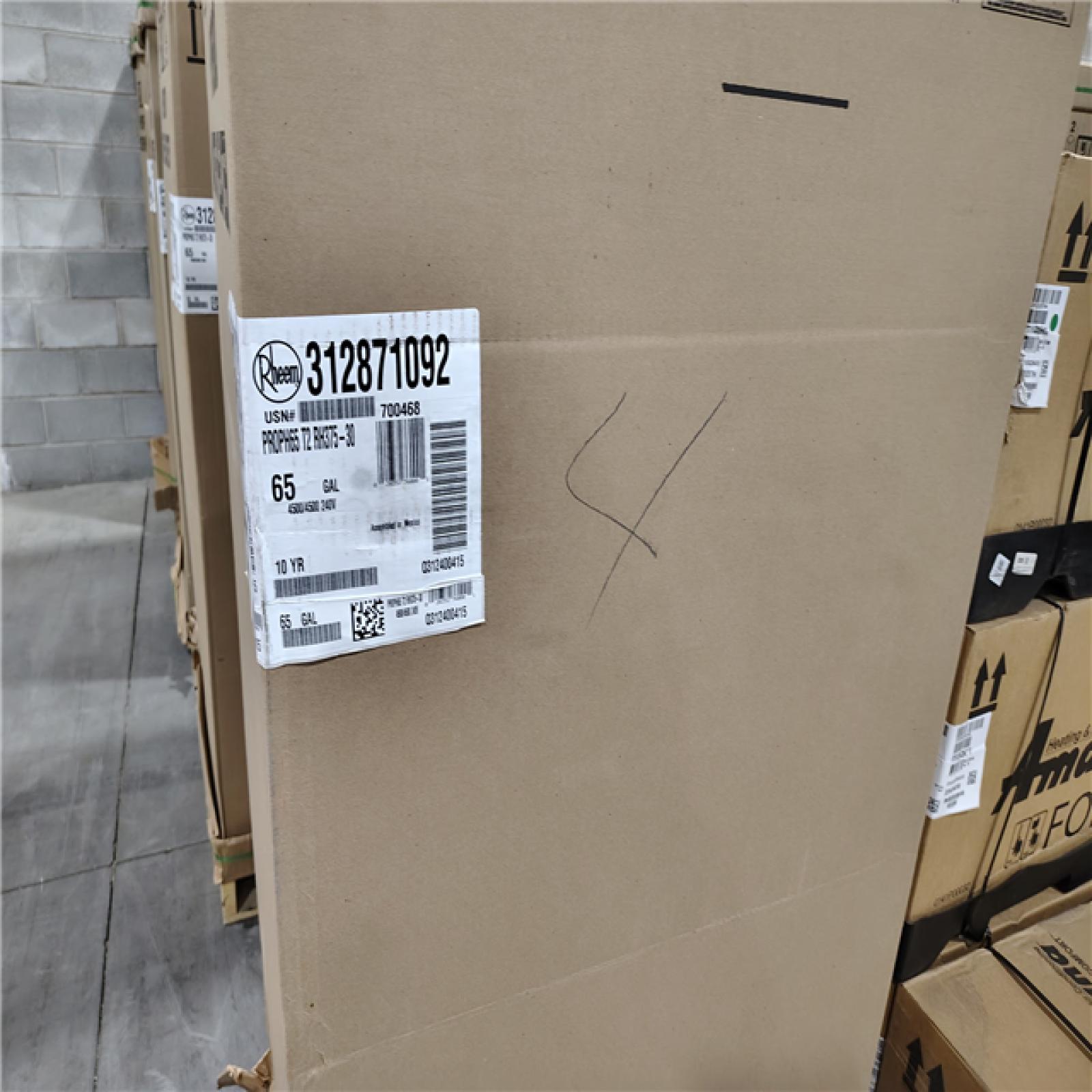 PITTSTON-HD PRO RHEEM AND AMANA  APPLIANCES (11 pallets)  88705-1