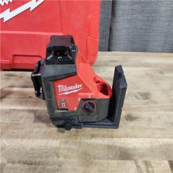HOUSTON - LOCATION - AS-IS Milwaukee-3632-21 M12 Green Beam Laser 360° 3-Plane Kit