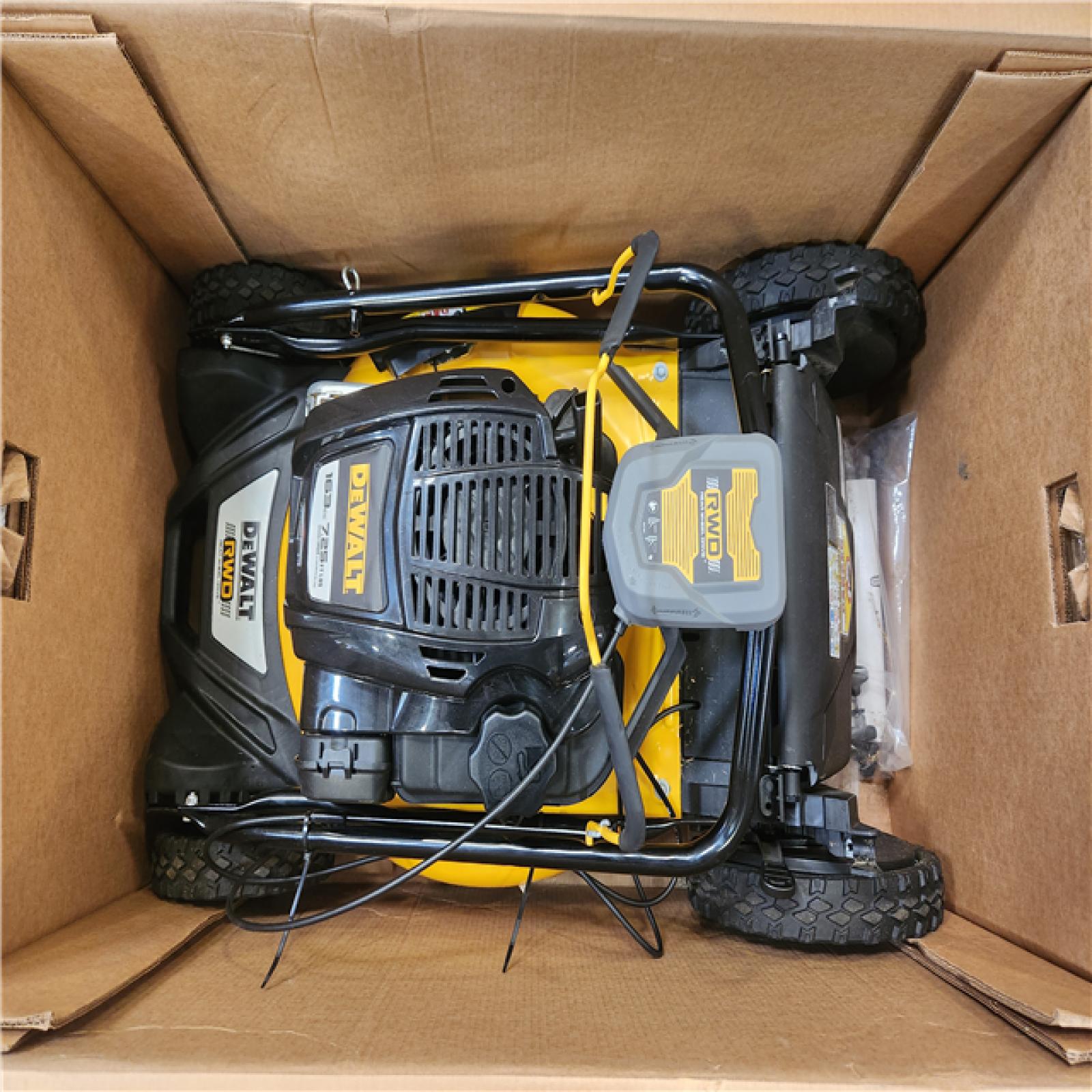 Phoenix AS-IS DEWALT 21 in. 150cc Briggs and Stratton 625ex Engine Rear Wheel Drive 2-in-1 Gas Self Propelled Walk Behind Lawn Mower
