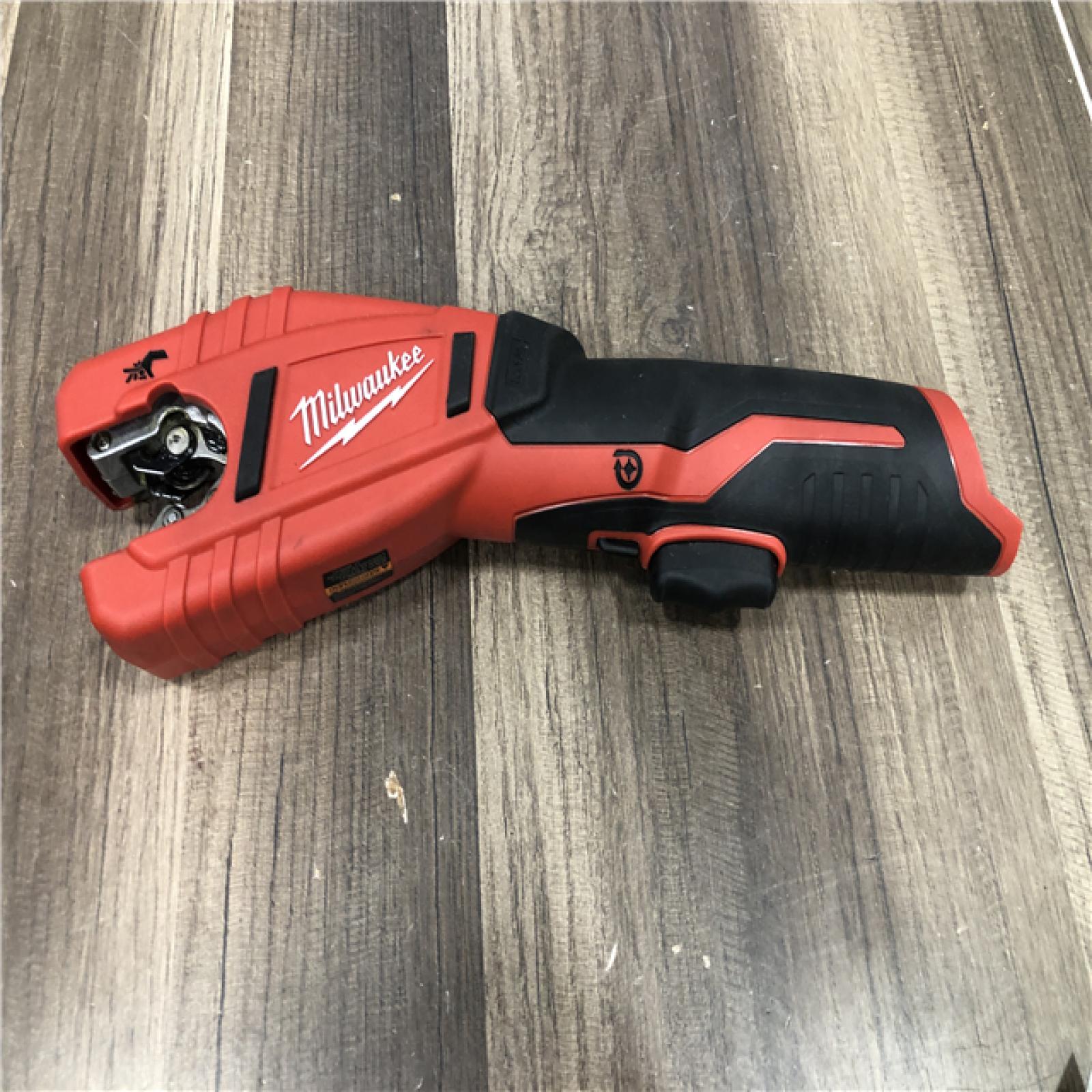 AS-IS Milwaukee 12V Lithium-Ion Cordless Copper Tubing Cutter (Tool-Only)