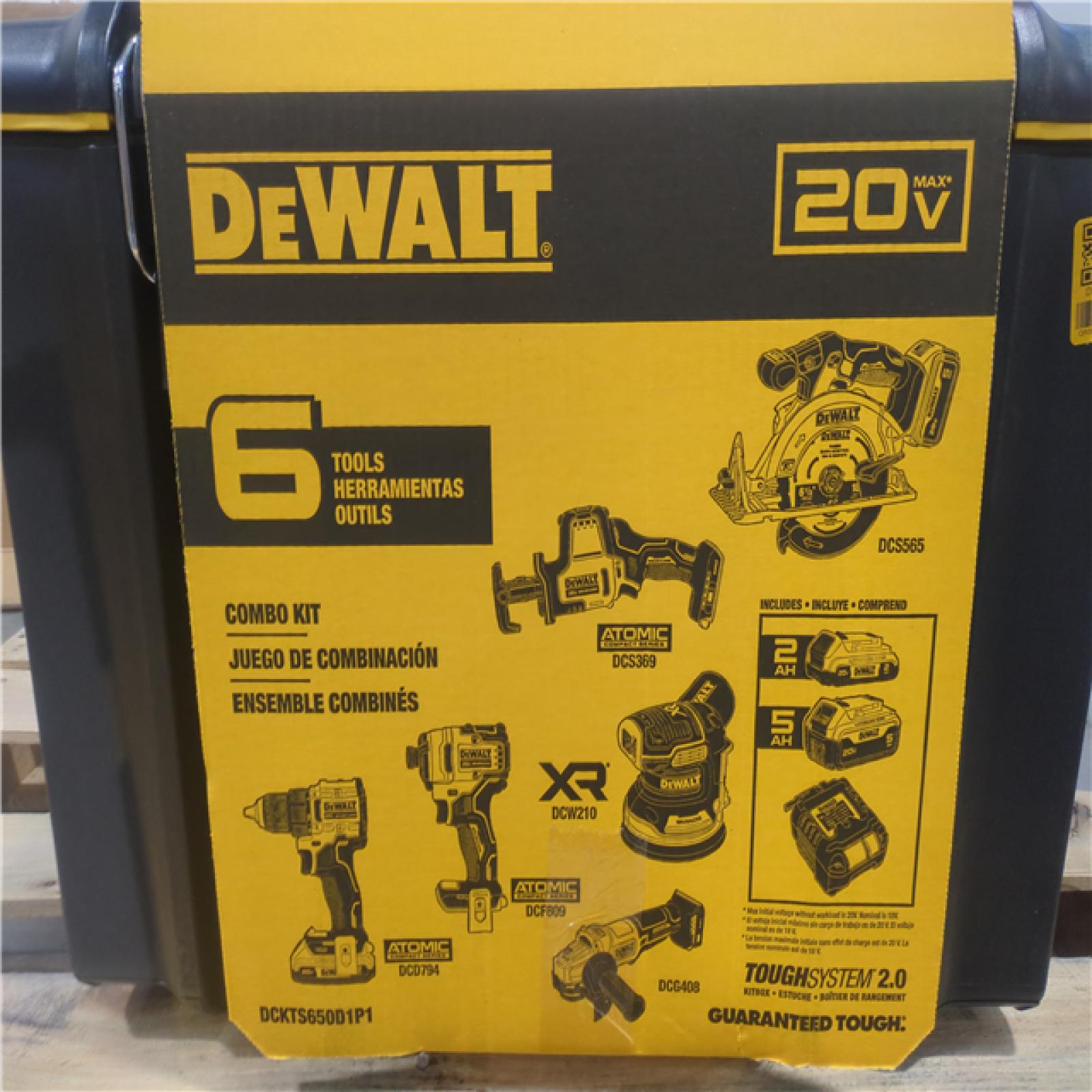 CALIFORNIA NEW DeWalt 6 tool Combo Kit