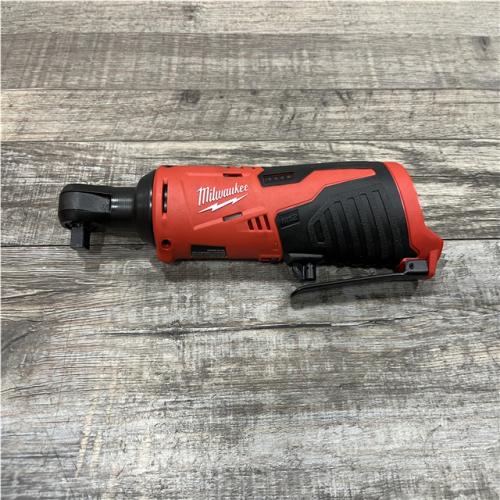 AS-IS Milwaukee 12V Lithium-Ion Cordless 3/8 in. Ratchet (Tool-Only)