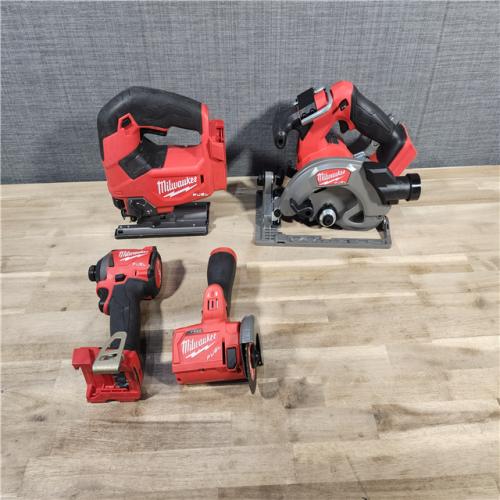 HOUSTON LOCATION - AS-IS MILWAUKEE 4 TOOL COMBO