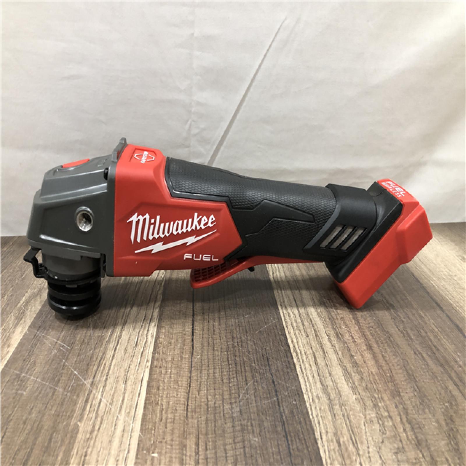 AS-IS Milwaukee FUEL 18V Lithium-Ion Brushless Cordless 4-1/2 in./5 in. Grinder w/Paddle Switch (Tool-Only)