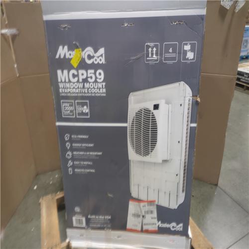 CALIFORNIA LIKE-NEW MASTER COOL MCP59 WINDOW MOUNT EVAPORATIVE COOLER