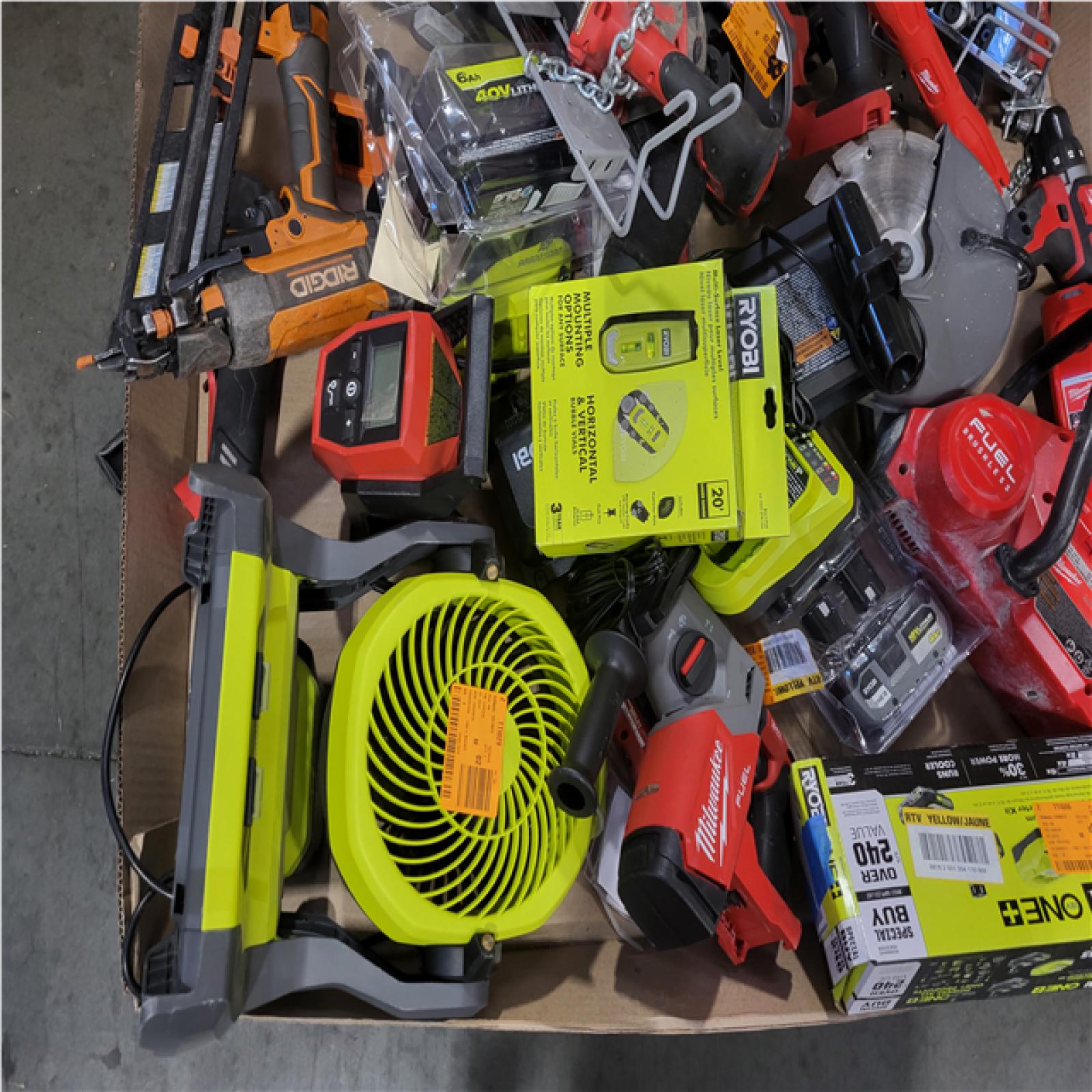 CALIFORNIA AS-IS TOOL PALLET