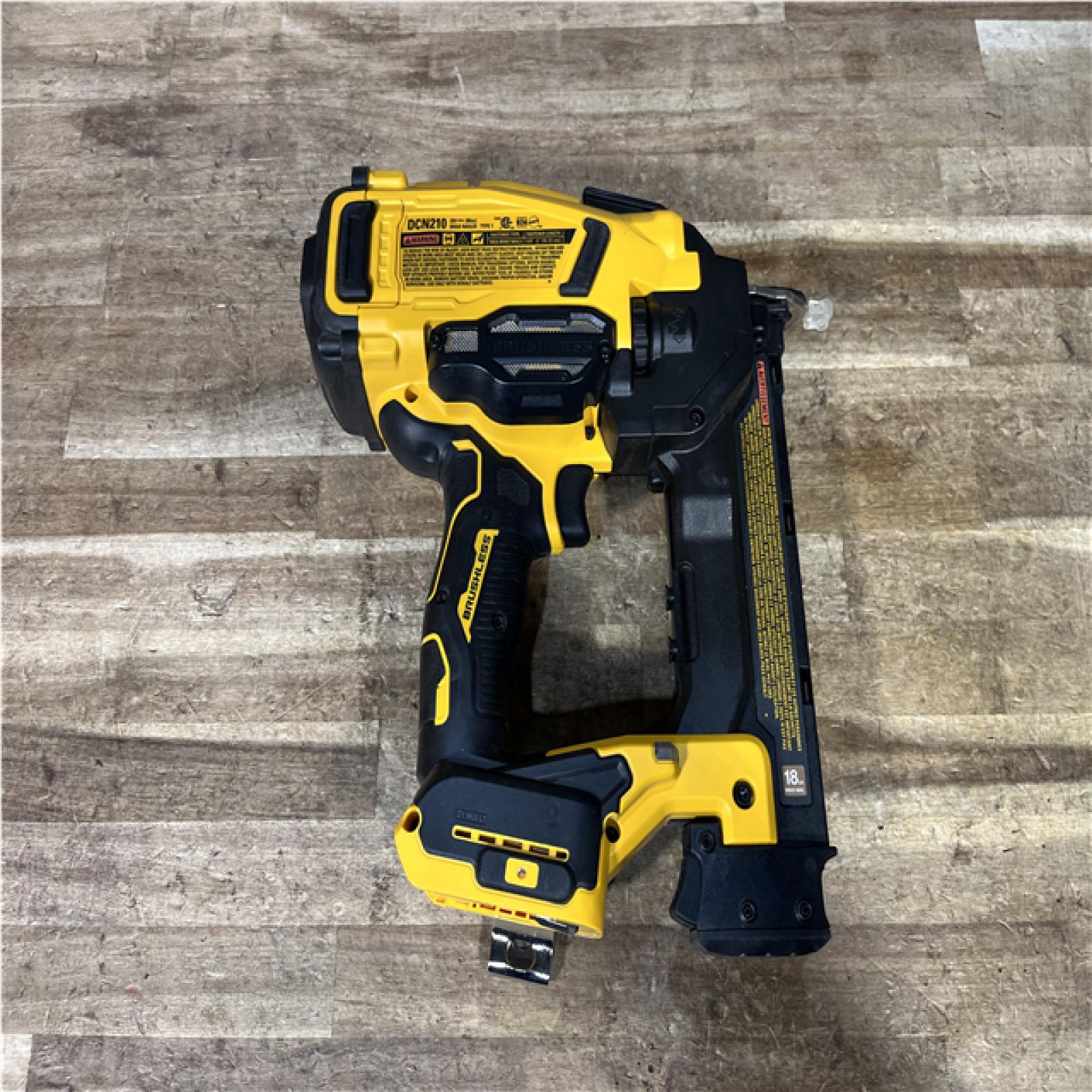 Houston Location AS-IS DEWALT 20V MAX XR 18 Gauge Cordless Brad Nailer (Tool Only)