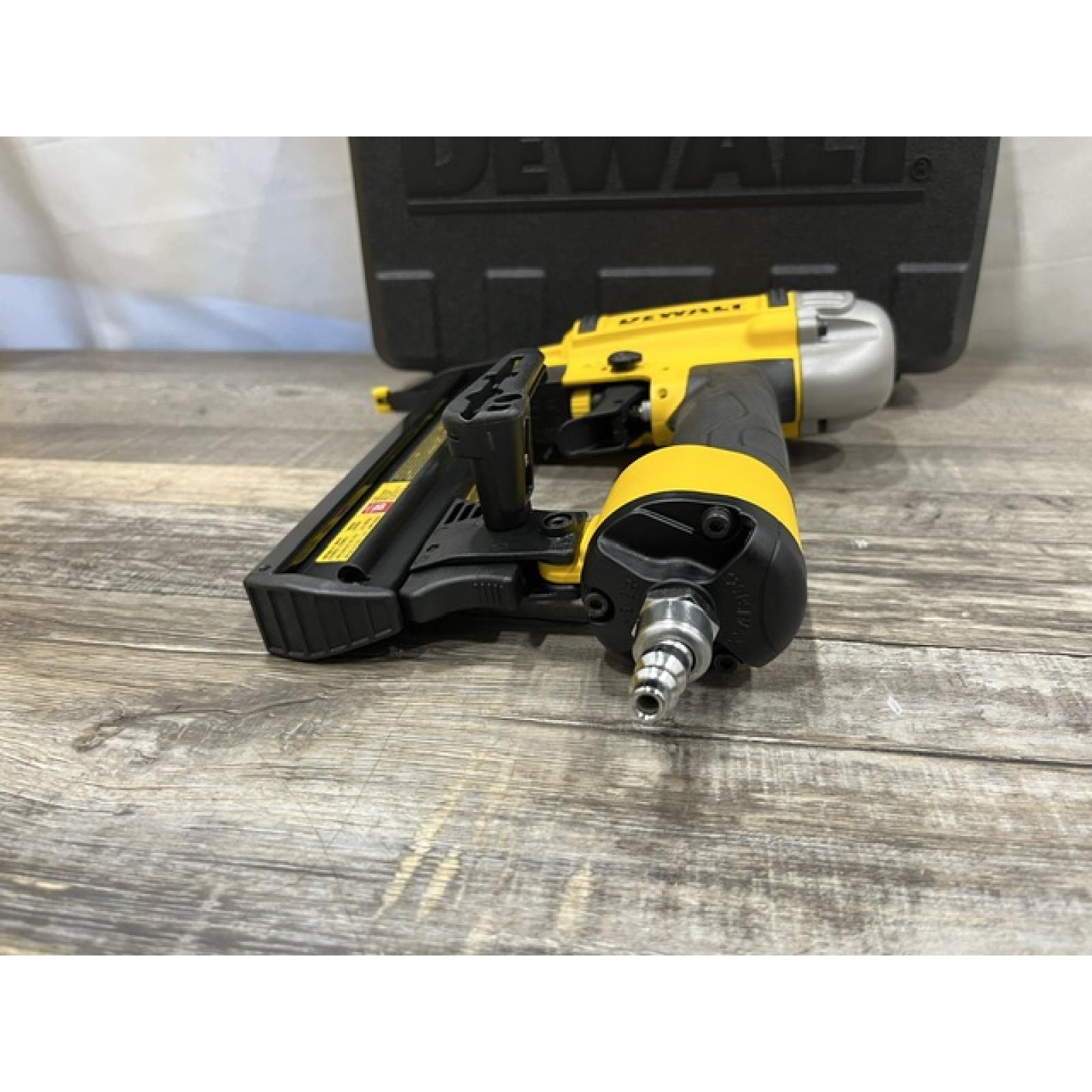NEW - DEWALT Pneumatic 18-Gauge 1/4 in. Crown Corded Stapler