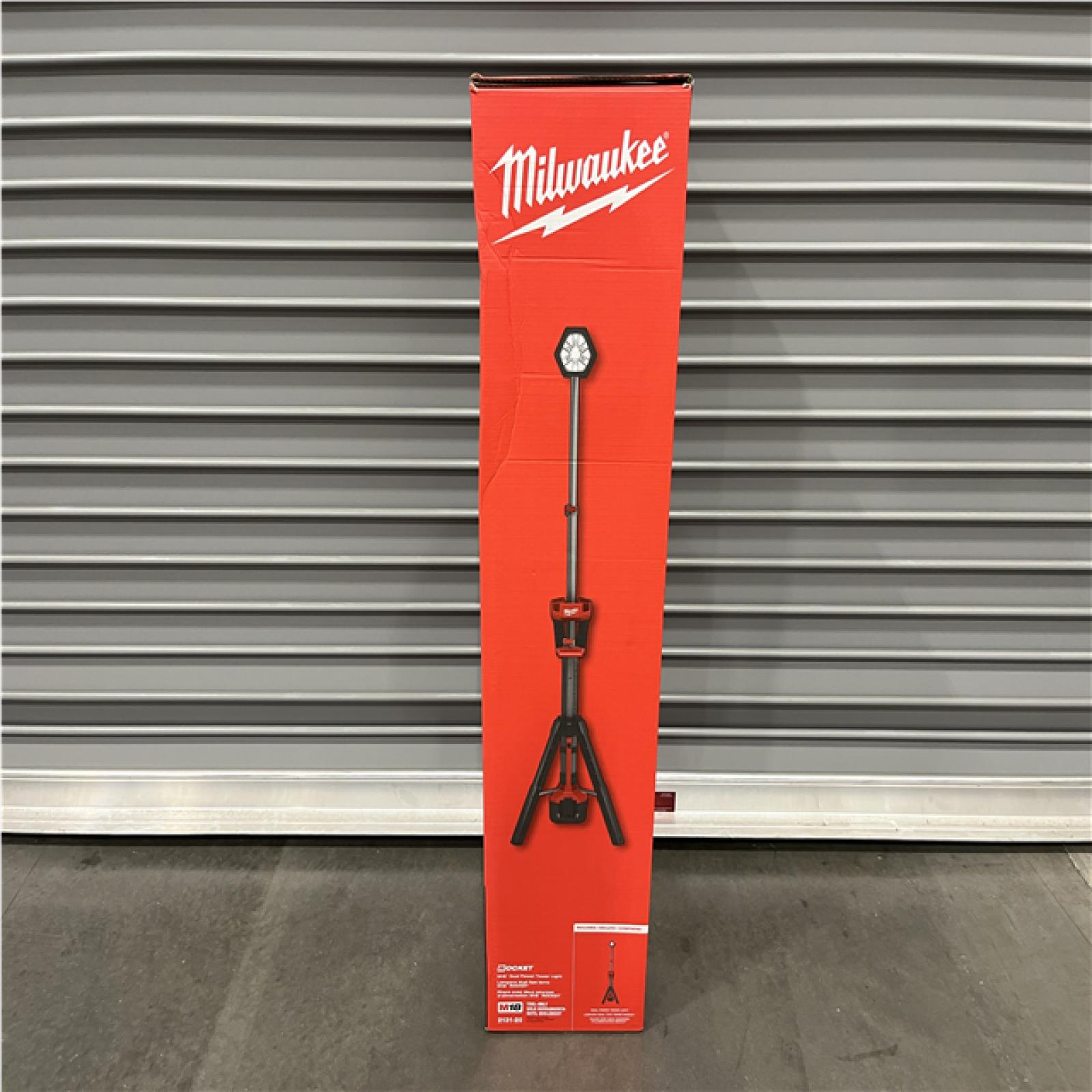 NEW - Milwaukee 18-Volt Lithium-Ion Cordless Rocket Dual Power Tower Light (Tool-Only)