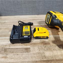 HOUSTON LOCATION - AS - IS DEWALT 20V MAX XR Lithium-Ion Cordless 2-1/2 in. 15-Gauge Finish Nailer Kit