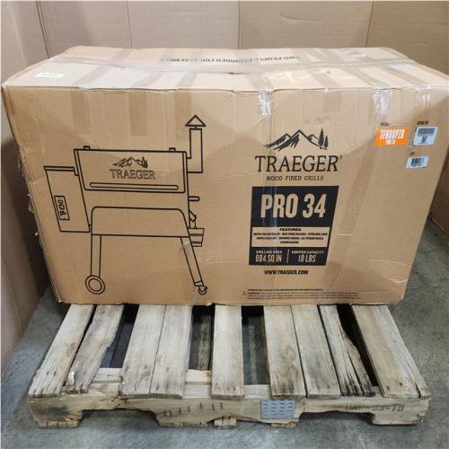 Phoenix AS-IS Traeger Pro 34 BBQ Wood Pellet Grill and Smoker in Bronze