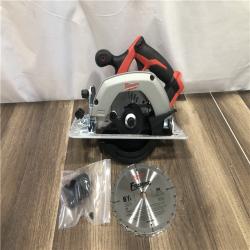 AS-IS Milwaukee 18V Lithium-Ion Cordless 6-1/2 in. Circular Saw (Tool-Only)