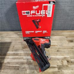 HOUSTON LOCATION - AS-IS Milwaukee 2839-20 M18 FUEL 15 Ga. 18 Volt Brushless Angled Finish Nailer (TOOL ONLY)