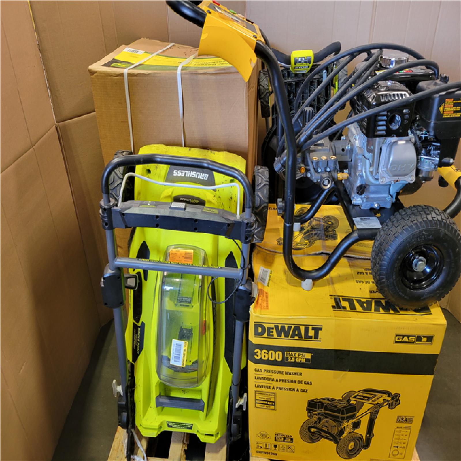 CALIFORNIA AS-IS OUTDOOR POWER EQUIPMENT