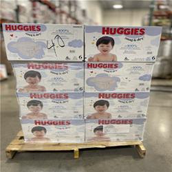 DALLAS LOCATION- Huggies Size 6 Diapers  Snug & Dry Baby Diapers PALLET-(40 CASES)