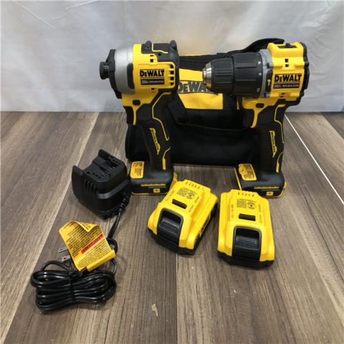 AS-IS DEWALT ATOMIC 20-Volt MAX Lithium-Ion Cordless 2-Tool Combo Kit
