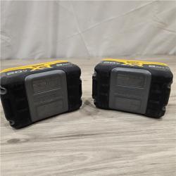 AS-IS DEWALT 20V MAX XR Lithium-Ion 8.0 Ah Battery Pack (2-Pack)