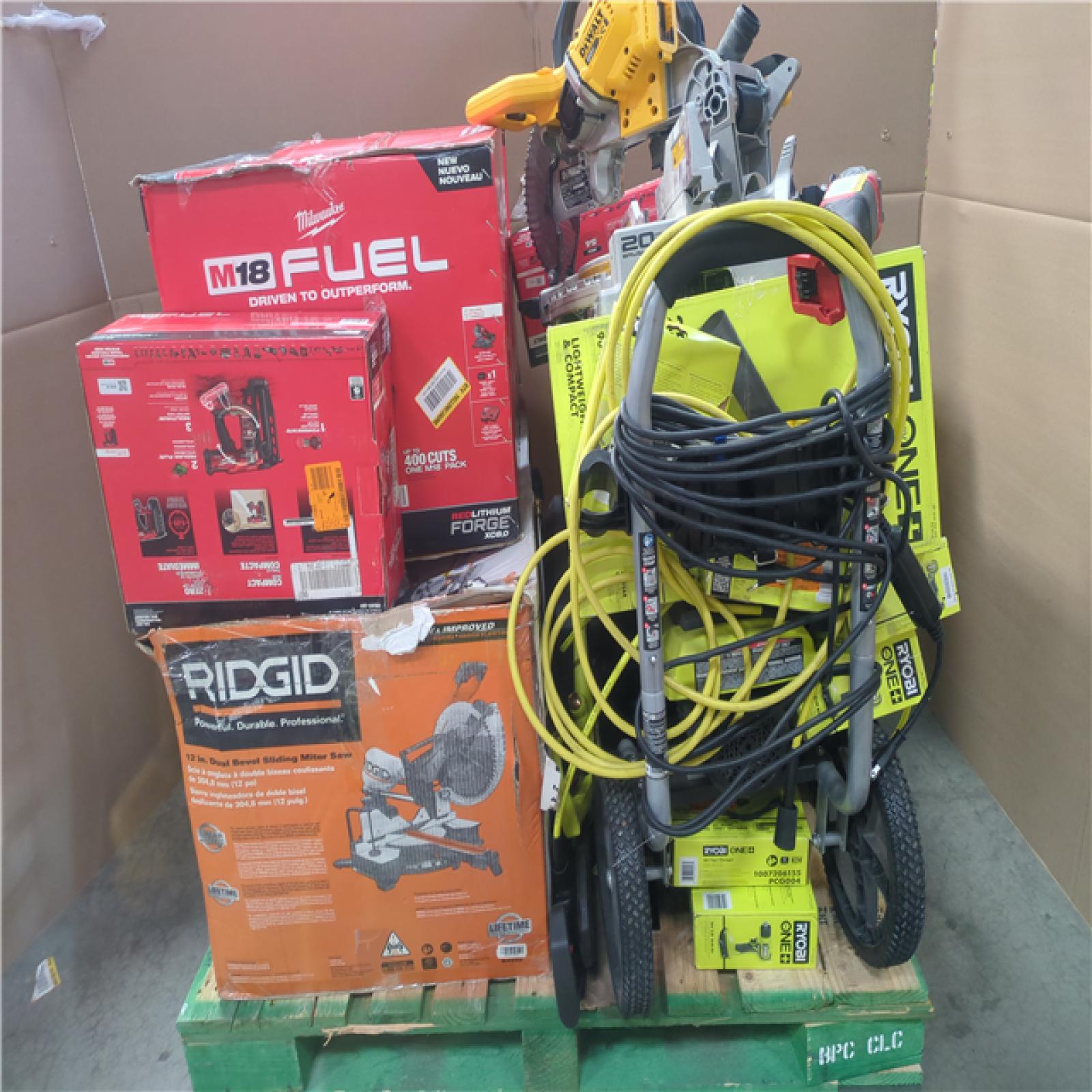 CALIFORNIA AS-IS TOOL PALLET