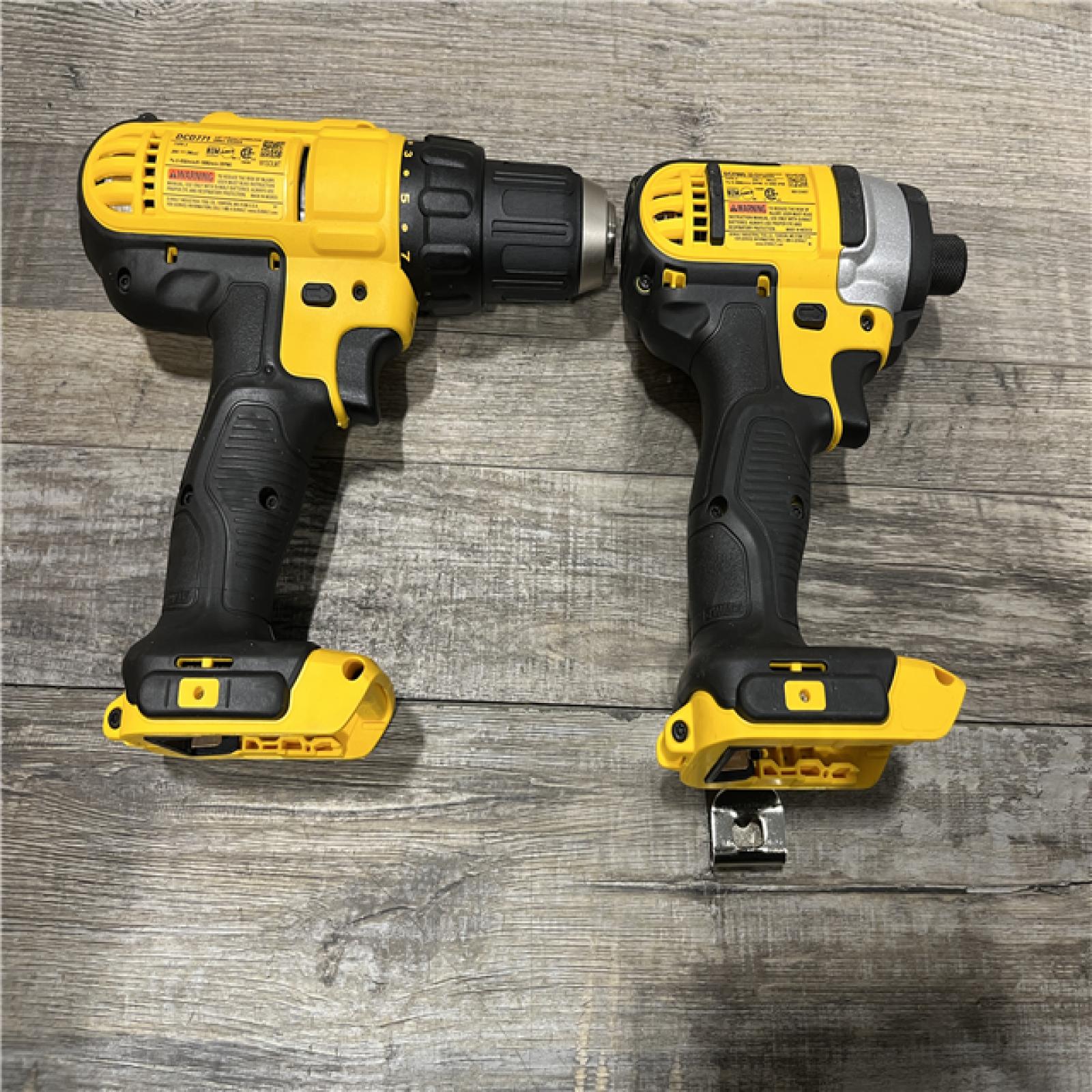 AS-IS DEWALT 20V MAX Cordless Drill/Impact 2 Tool Combo Kit