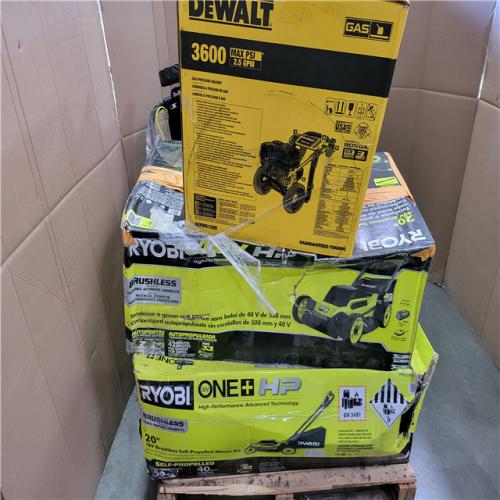 CALIFORNIA AS-IS OUTDOOR POWER EQUIPMENT