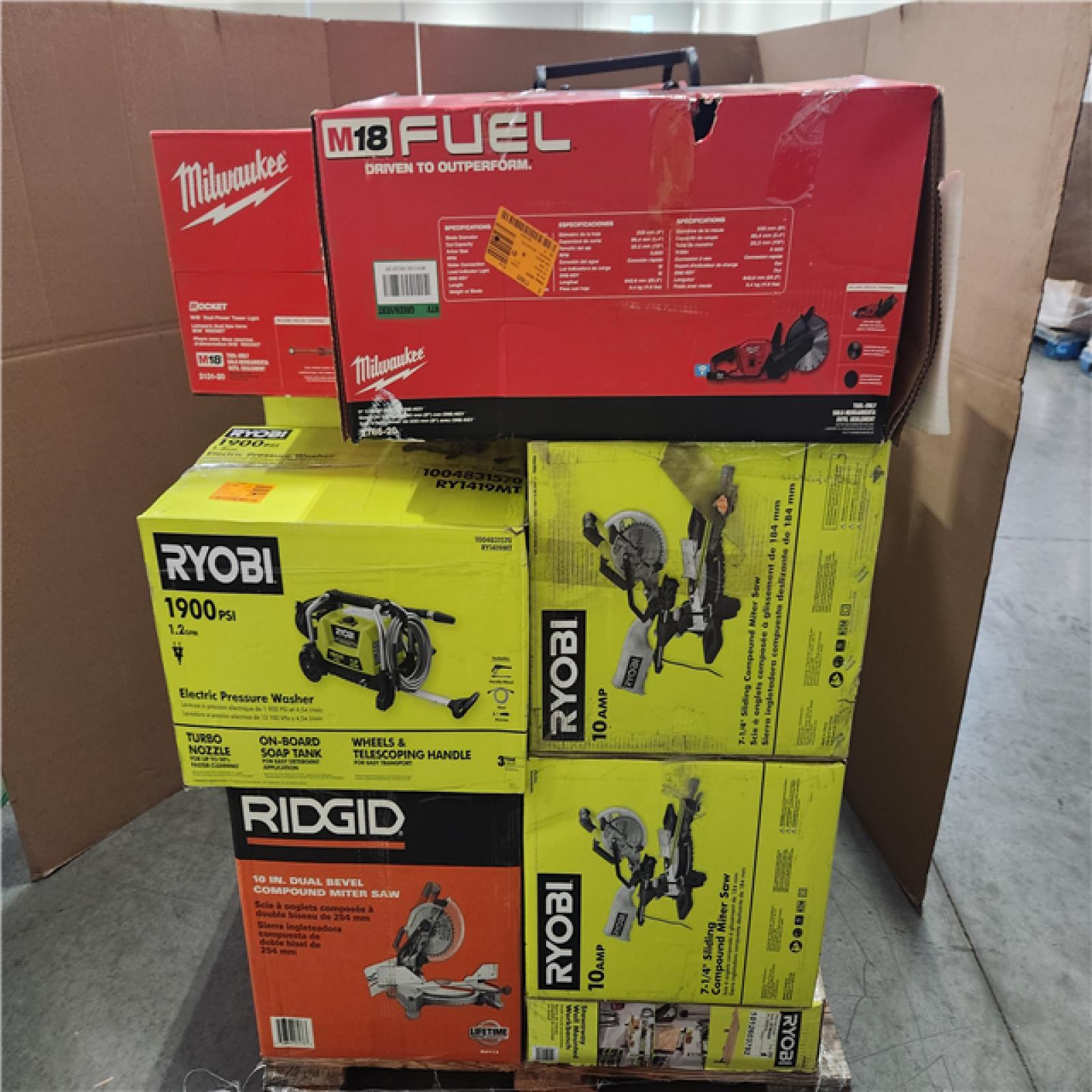 CALIFORNIA AS-IS TOOL PALLET