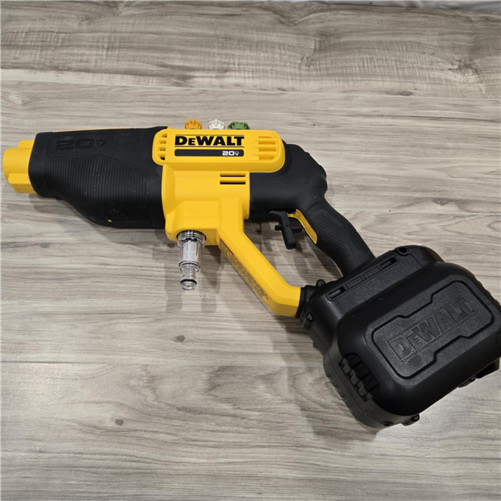 AS-IS DEWALT 20V MAX 550 PSI 1.0 GPM Cold Water Cordless Power Cleaner (Tool Only)