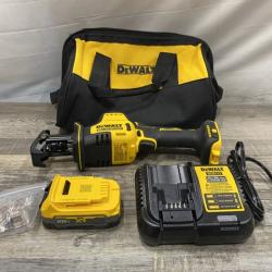 AS-IS DEWALT Atomic 20-Volt Maximum Cordless Brushless Compact Reciprocating Saw Kit