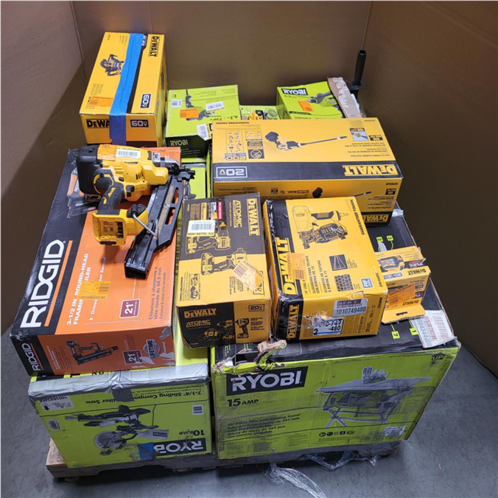 CALIFORNIA AS-IS TOOL PALLET
