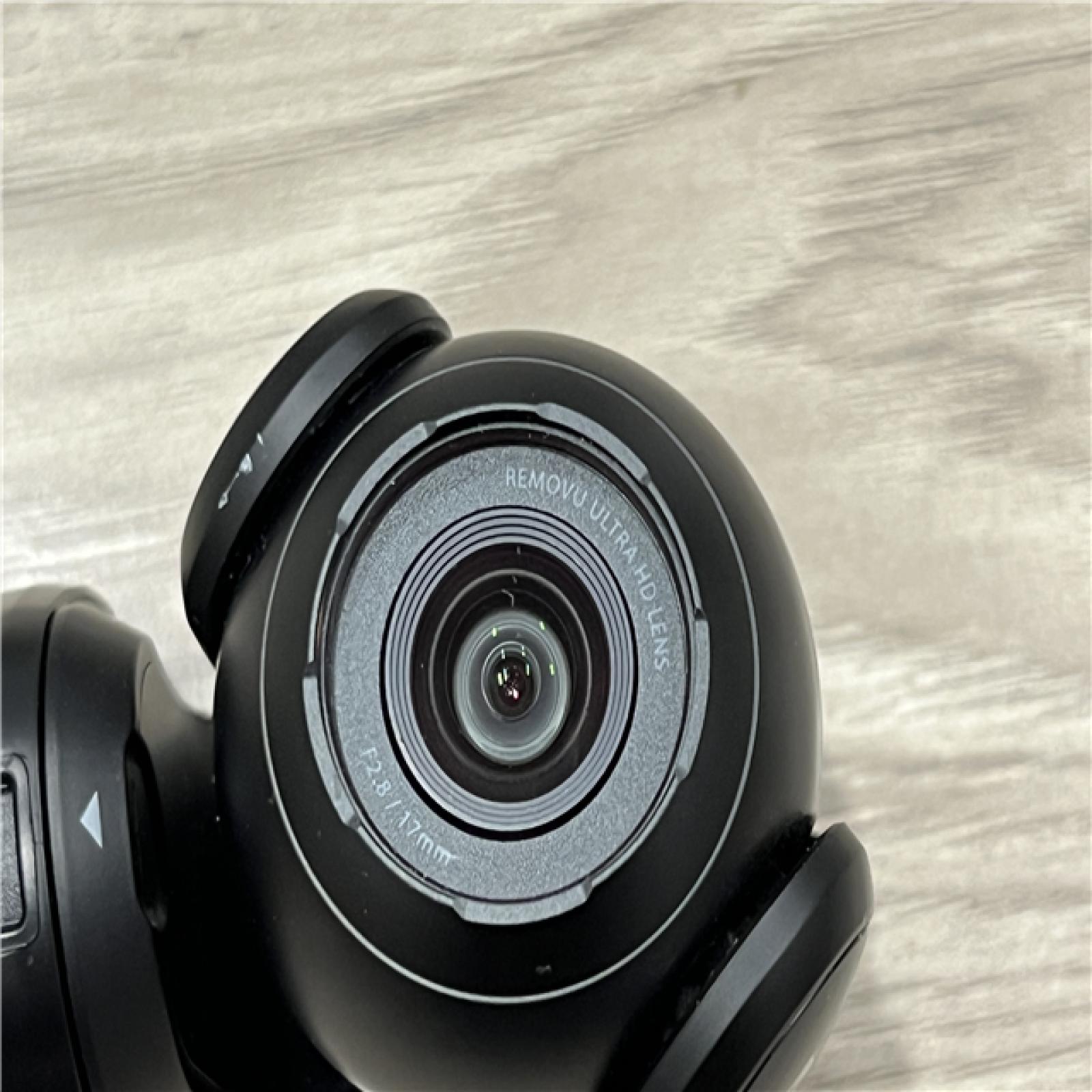 AS-IS REMOVU K1 4K Video Camera Camcorder with Integrated 3-Axis Gimbal Stabilizer