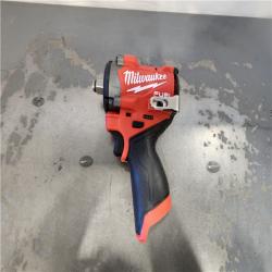 AS-IS- Milwaukee FUEL 12V Lithium-Ion Brushless Cordless Stubby 1/2 in. Impact Wrench (Tool-Only)