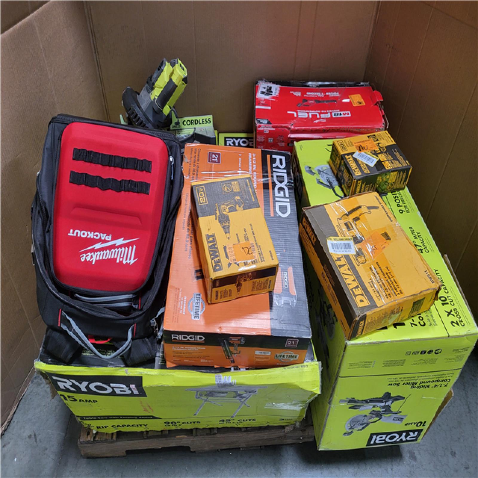 CALIFORNIA AS-IS TOOL PALLET