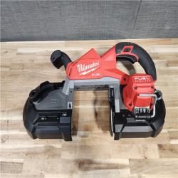 HOUSTON LOCATION - AS-IS Milwaukee  FUEL 18V Lithium-Ion Brushless Cordless Deep Cut Band Saw (Tool-Only)