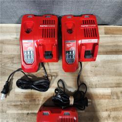 HOUSTON LOCATION - AS - IS MILWAUKEE BATTERY CHARGER PACK QTY - 3
